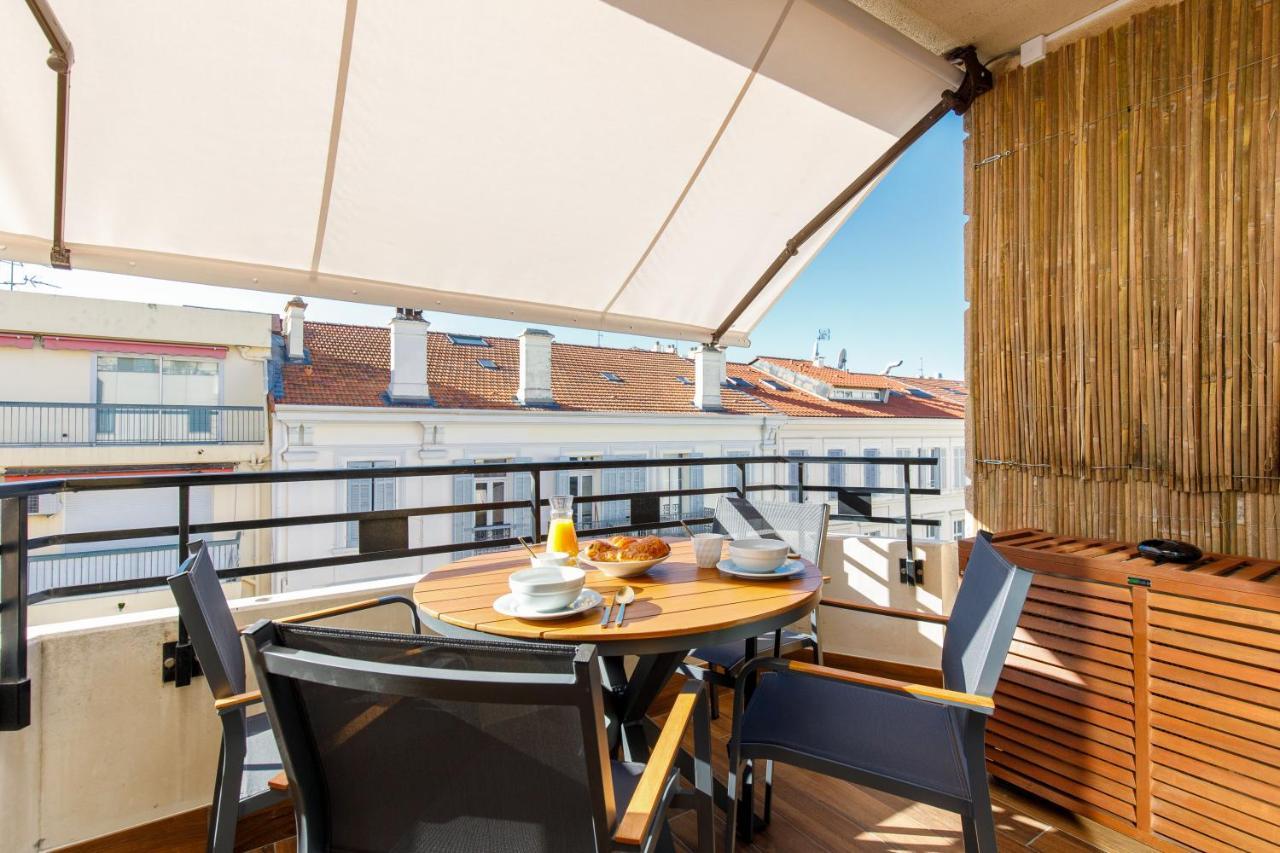 Citybeach Soha- Rue D'Antibes - 2 Bdr 2 Bthr 1 Toil - Clim Terrace Parking Elevator คานส์ ภายนอก รูปภาพ