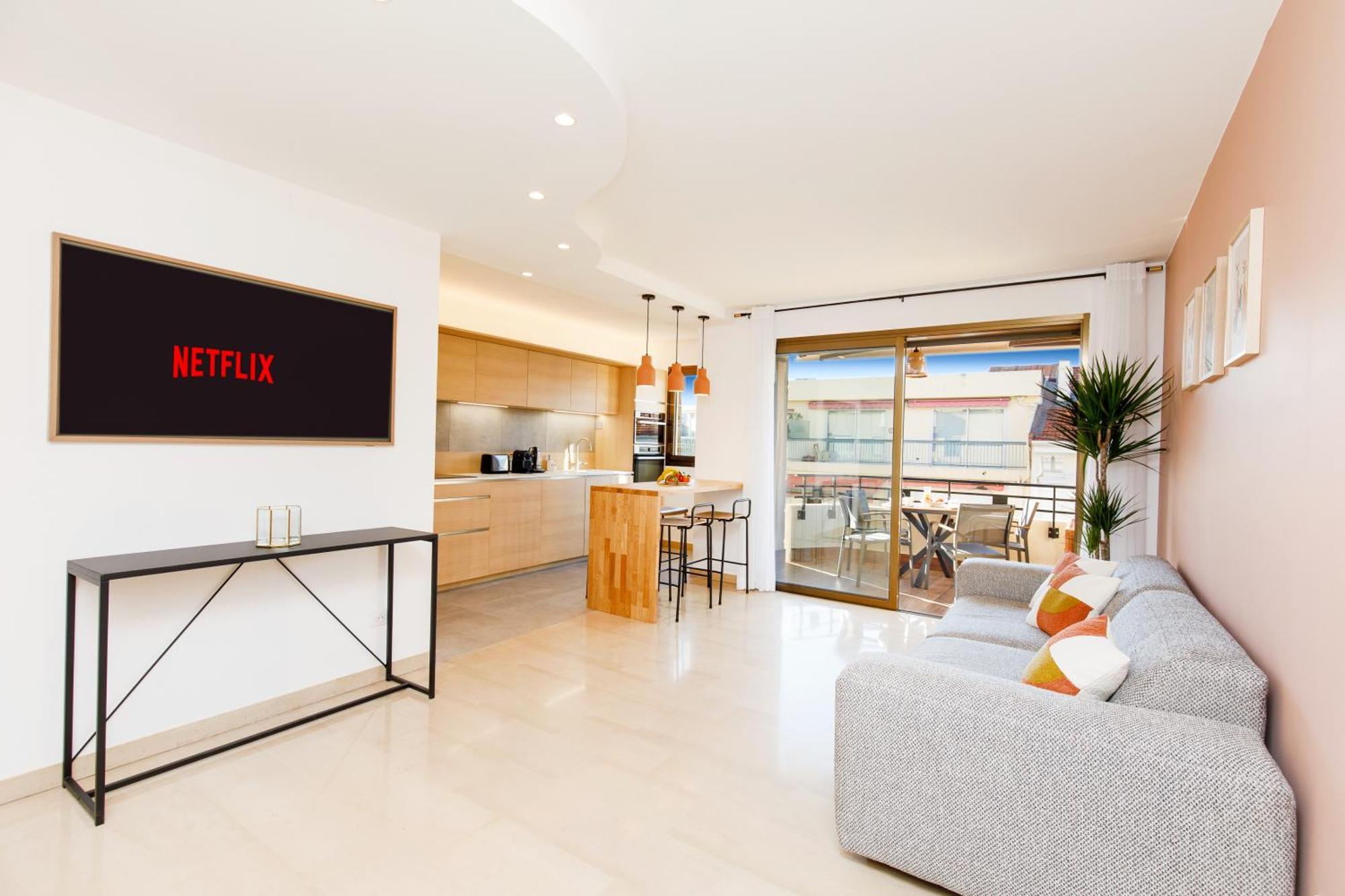 Citybeach Soha- Rue D'Antibes - 2 Bdr 2 Bthr 1 Toil - Clim Terrace Parking Elevator คานส์ ภายนอก รูปภาพ